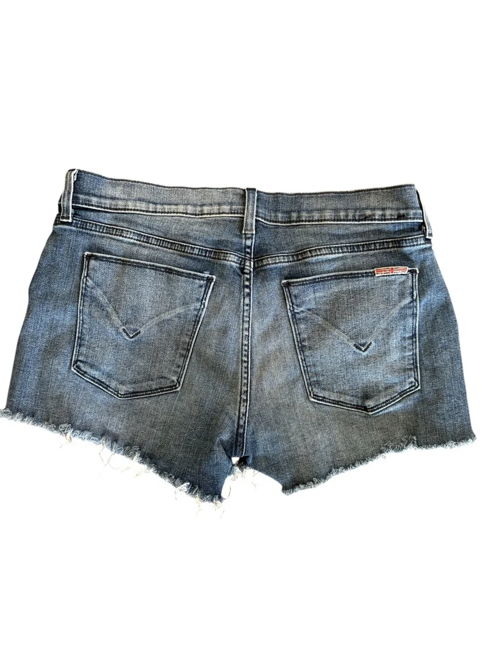 Hudson Kali Cut Off Stargazing Blue Jean Shorts Size 27 - Picture 4 of 9
